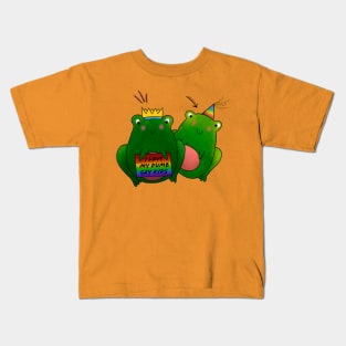 How my mom feels Kids T-Shirt